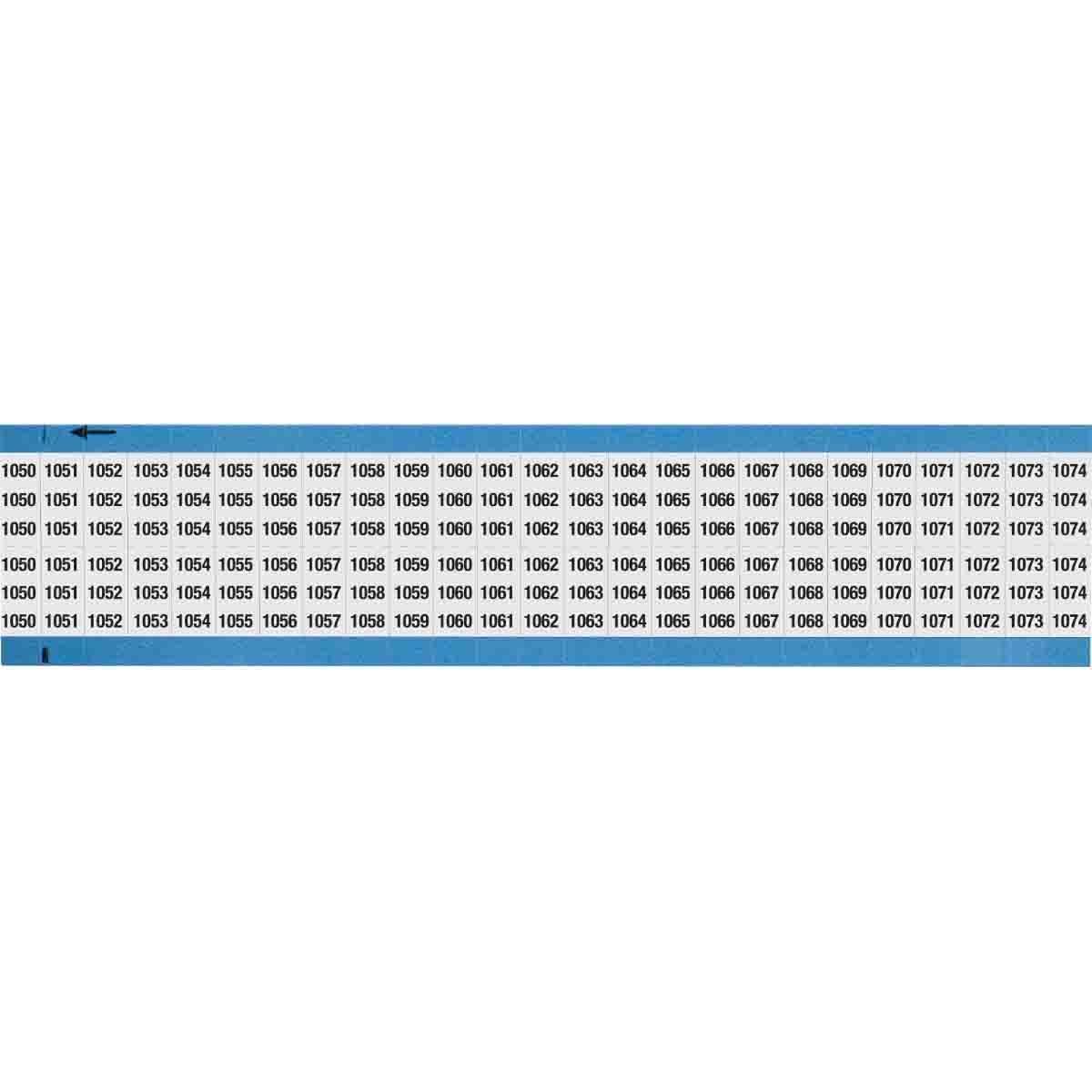 Brady® WM-1050-1074-SC-PK Wire Marker Cards