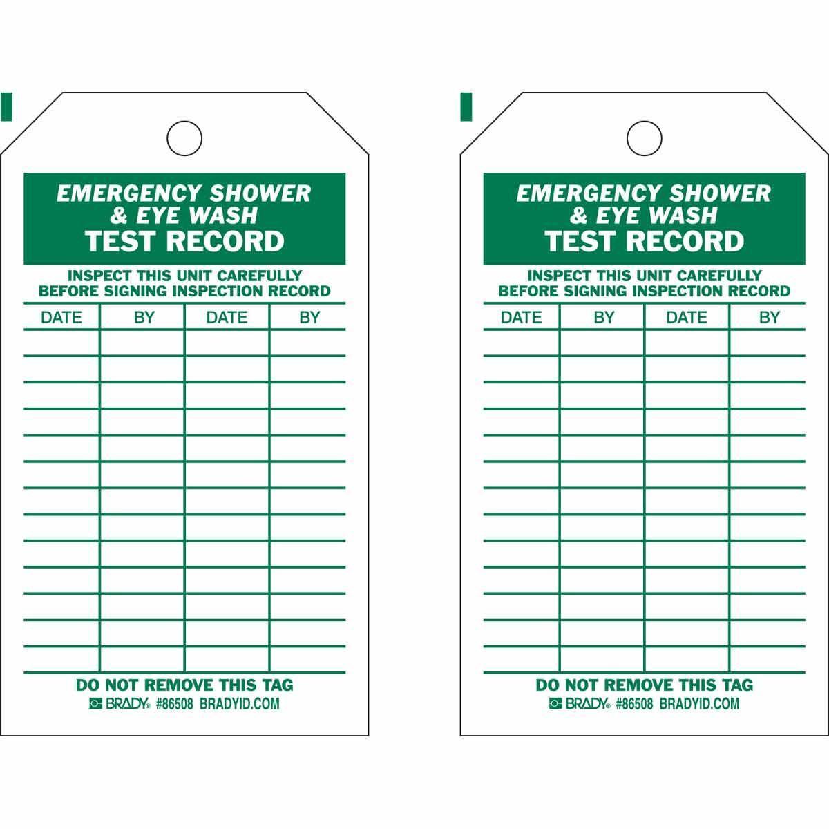 Brady® 86508 Safety & Facility Tags