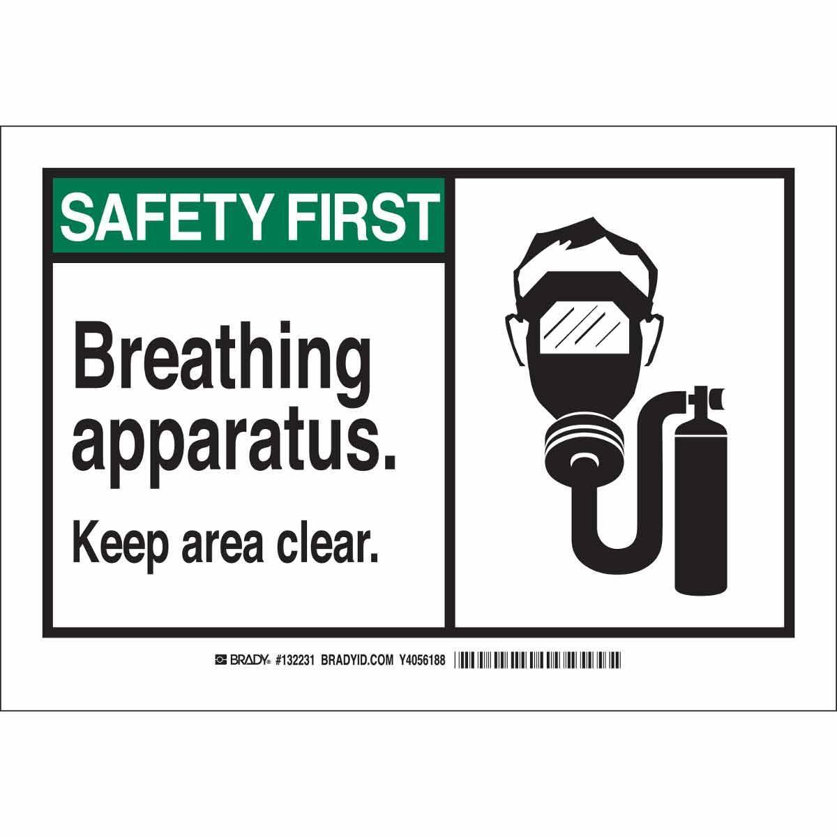 Brady® 132235 Accident Prevention Signs