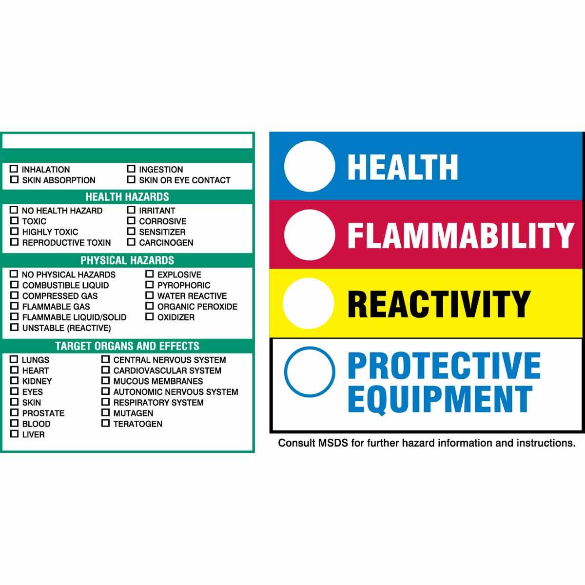 Brady® 60335 Safety & Facility Labels