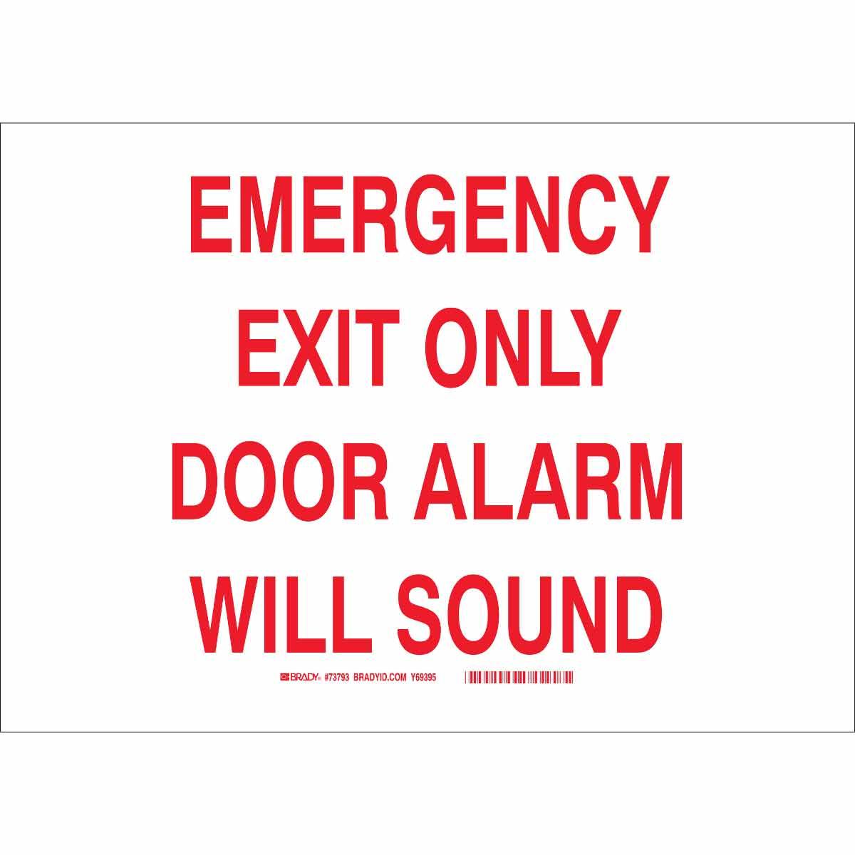 Brady® 73793 Fire, Emergency, Exit & First Aid Signs