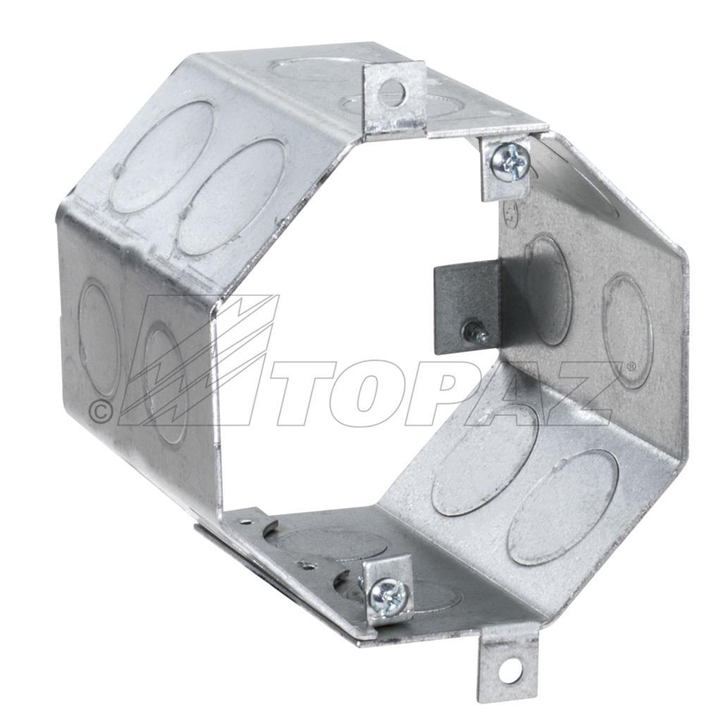 Southwire - Topaz CR273 Octagon Box Plaster/Mud Rings