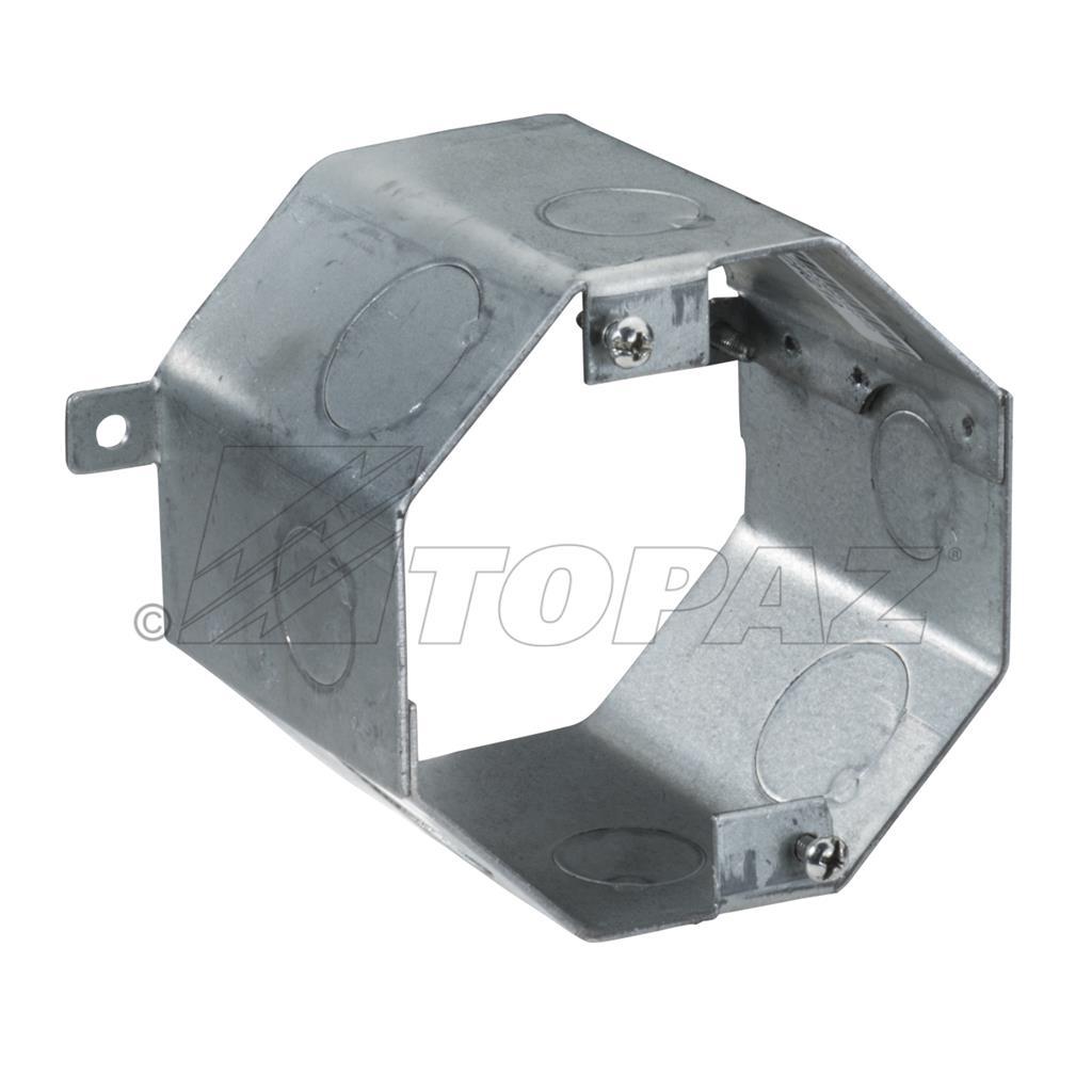 Southwire - Topaz CR272 Octagon Box Plaster/Mud Rings