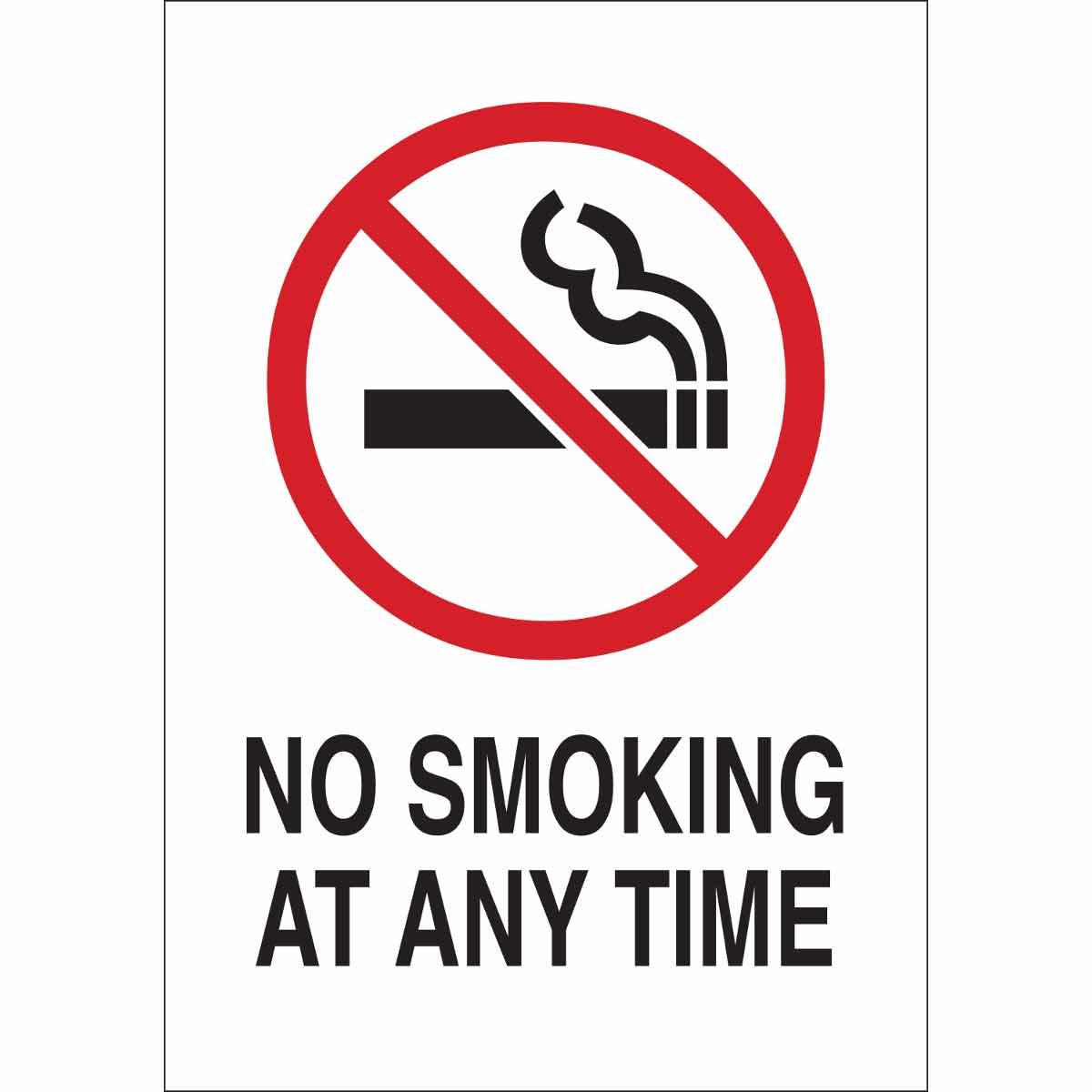 Brady® 141939 No Smoking & Restricted Activity Signs