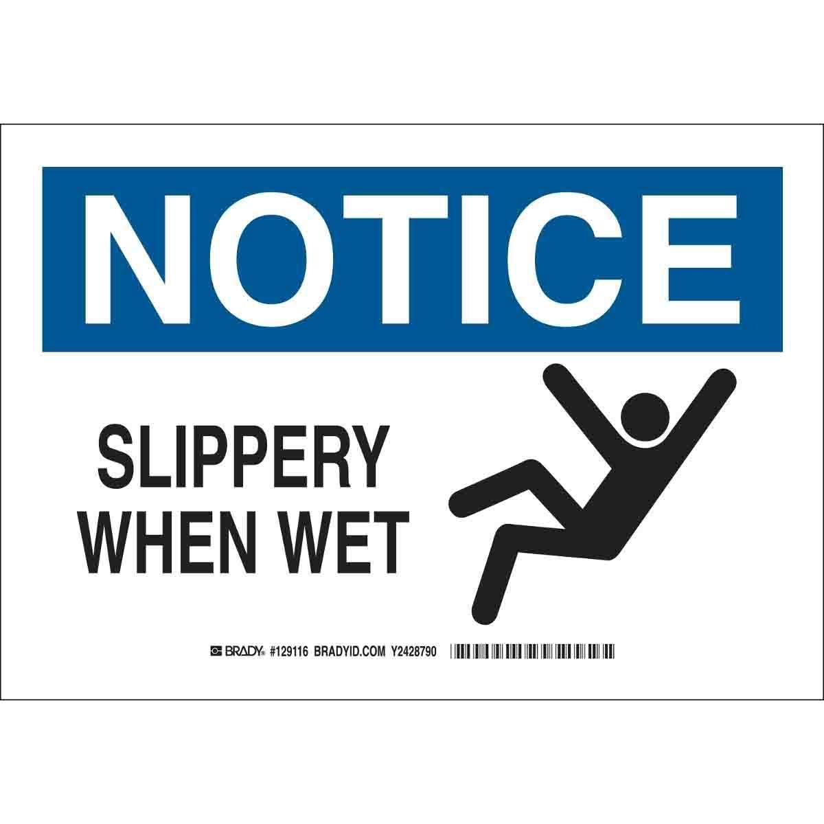 Brady® 129117 Accident Prevention Signs