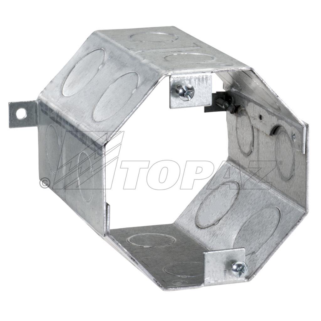 Southwire - Topaz CR274 Octagon Box Plaster/Mud Rings