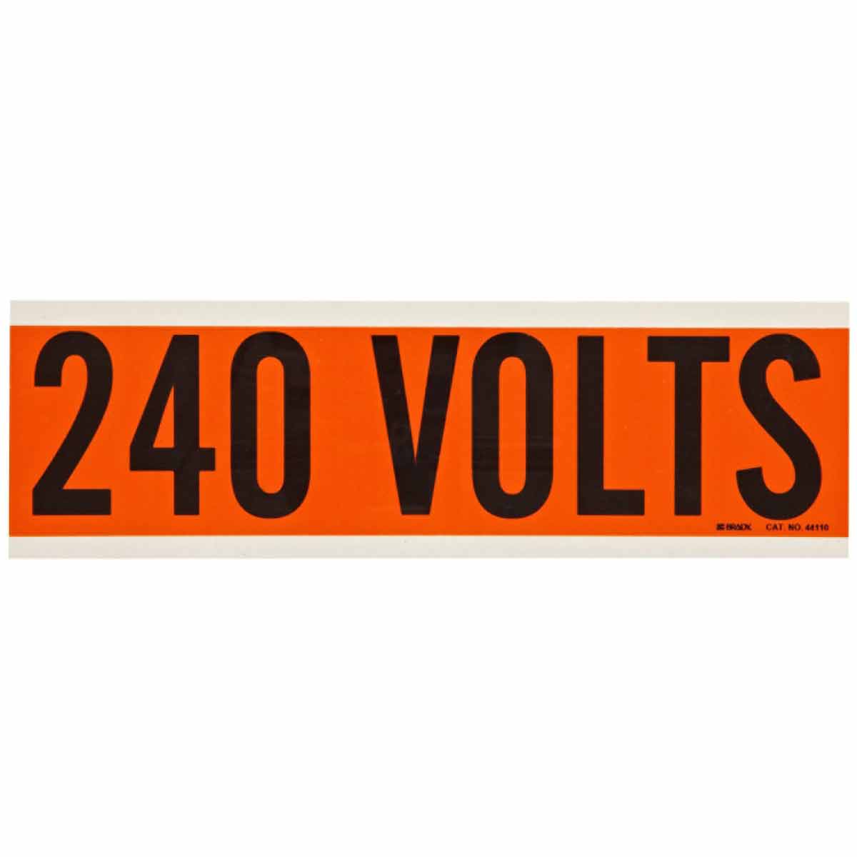Brady® 44110 Conduit & Voltage Markers