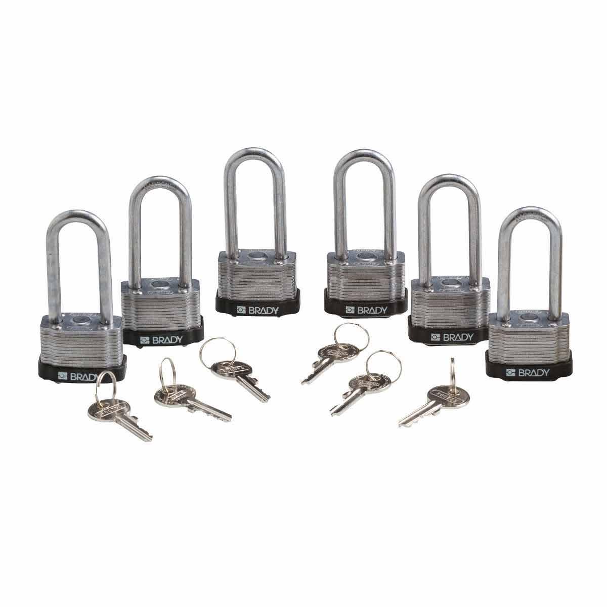 Brady® 118972 Lockout Padlocks