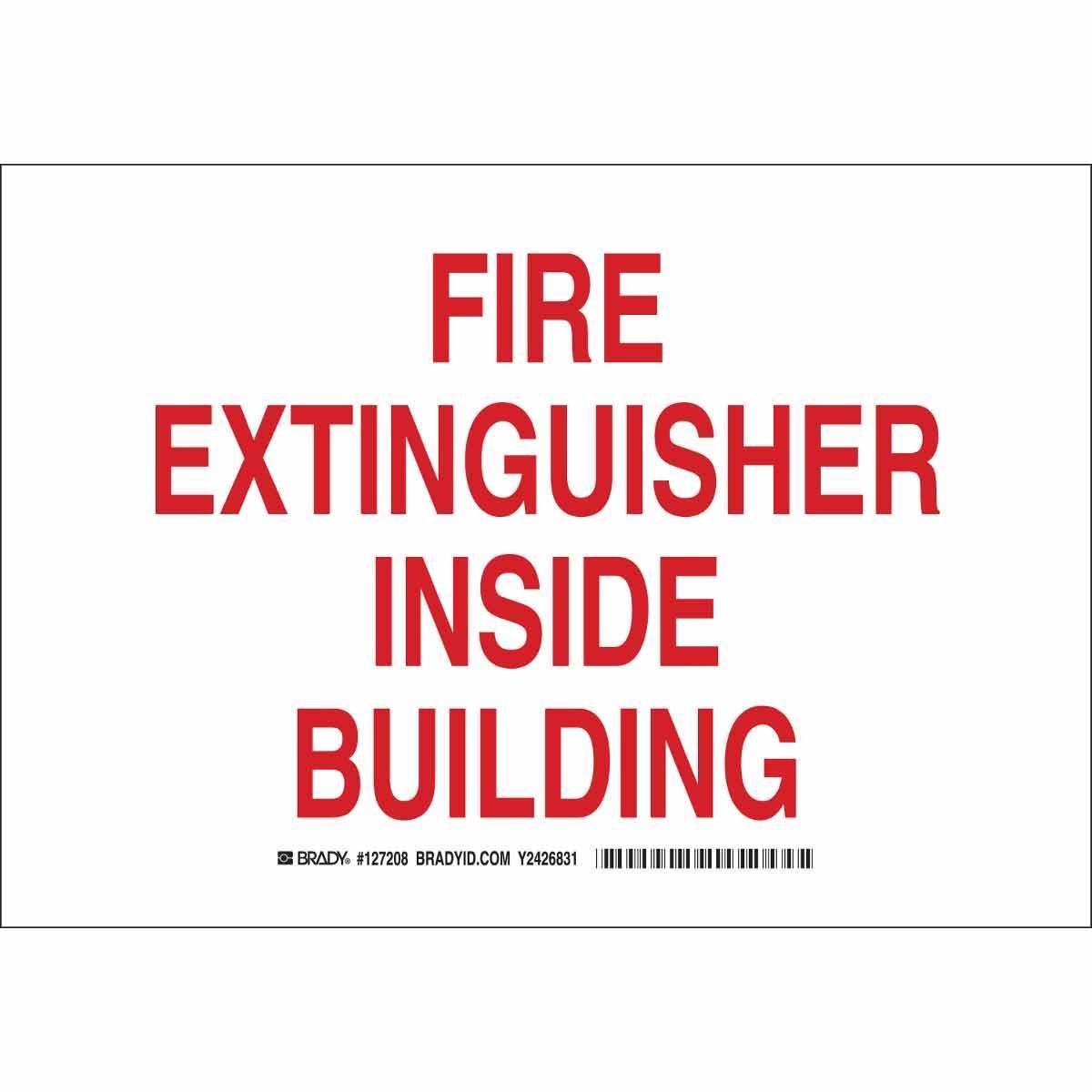 Brady® 127206 Fire, Emergency, Exit & First Aid Signs