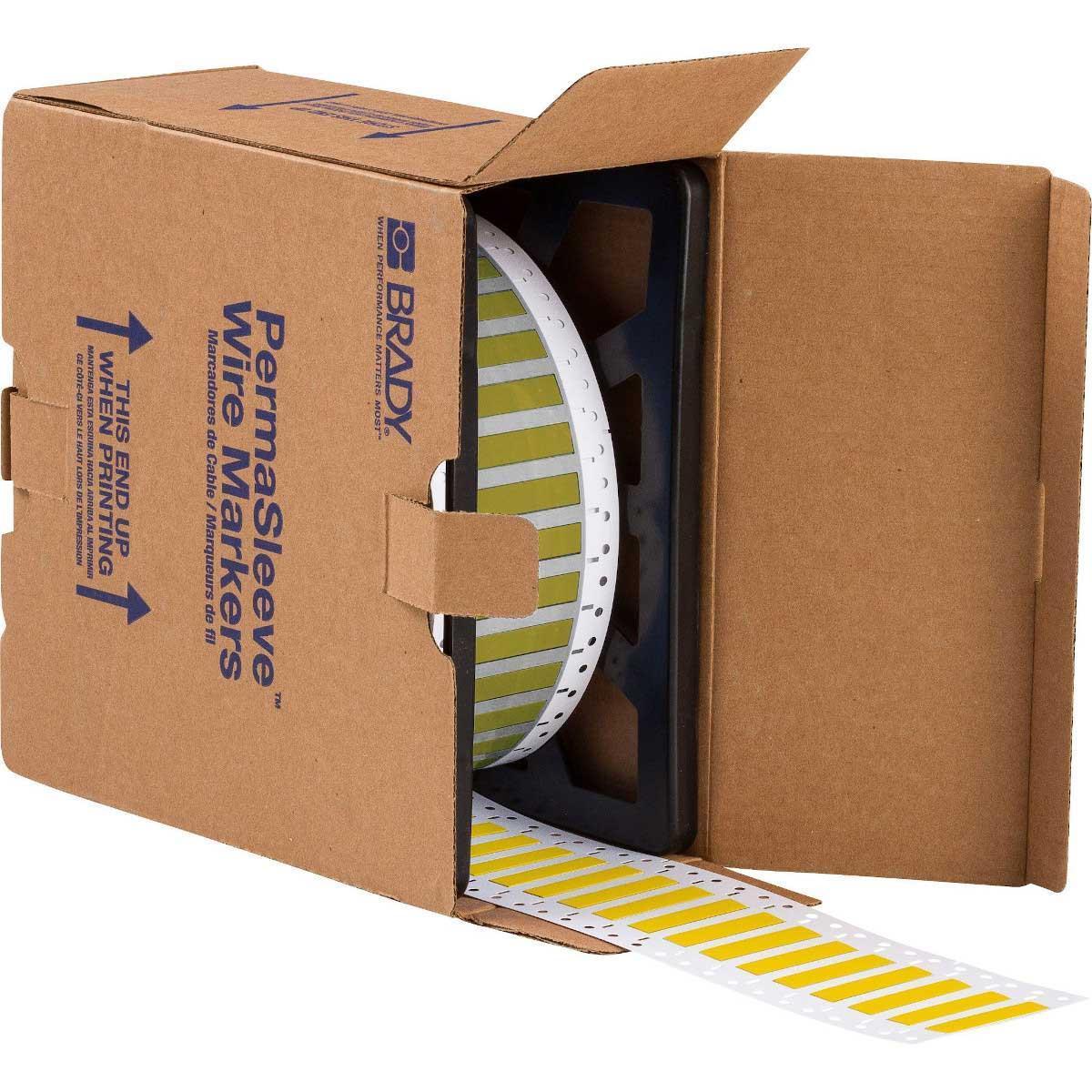 Brady® CGS-250-2-YL-2 Wire Marker Sleeves