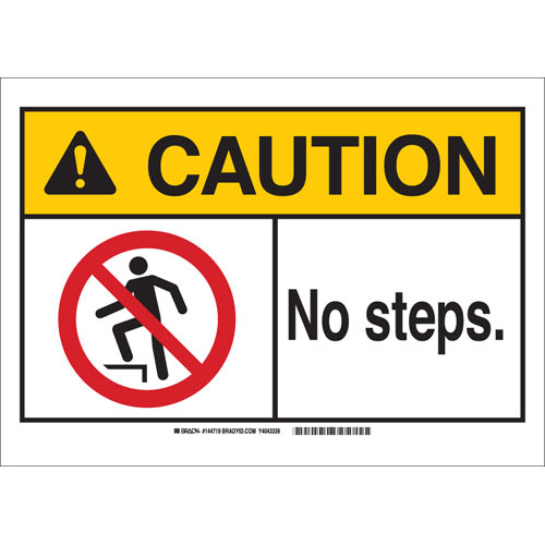 Brady® 144718 Accident Prevention Signs