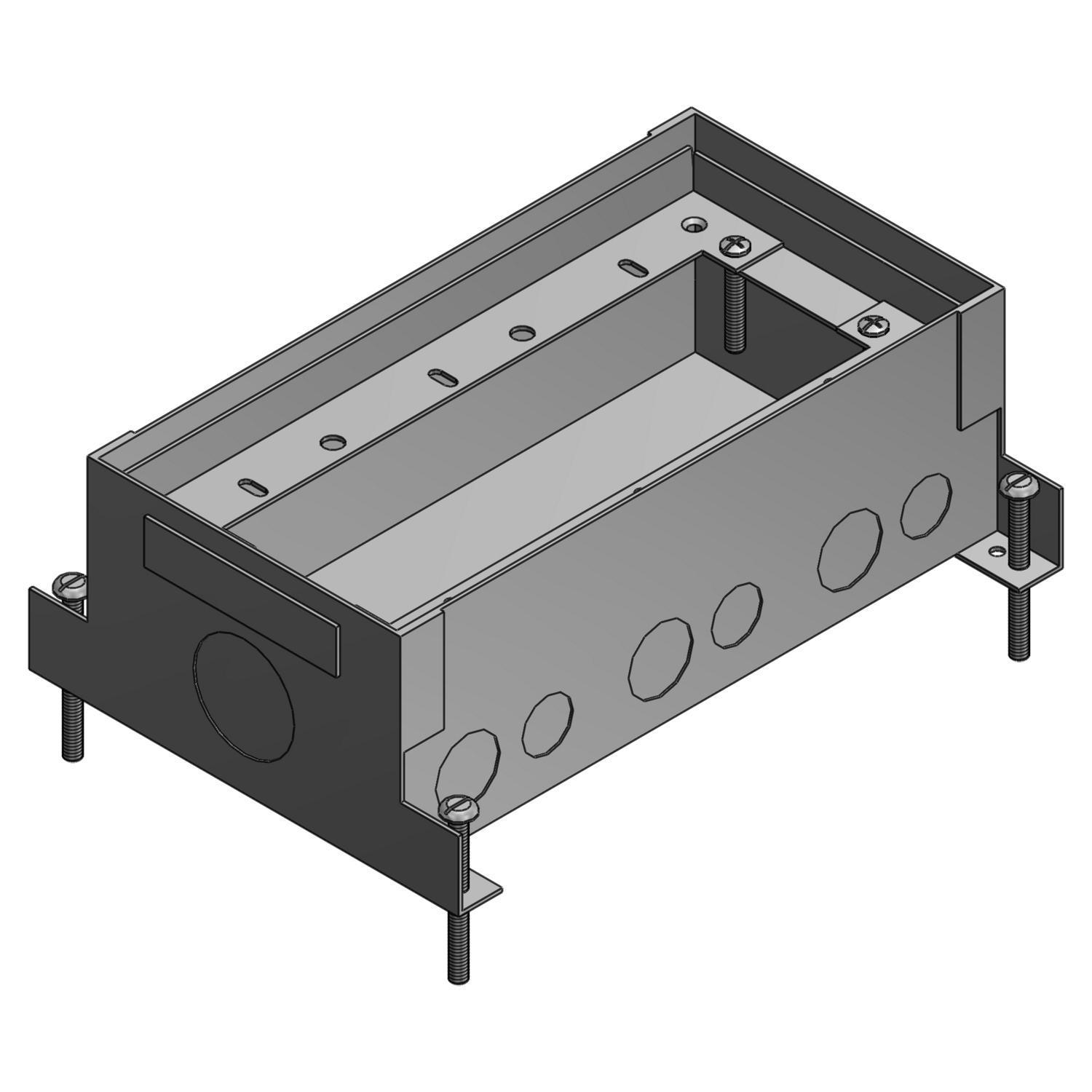 Steel City® 743D Floor Boxes
