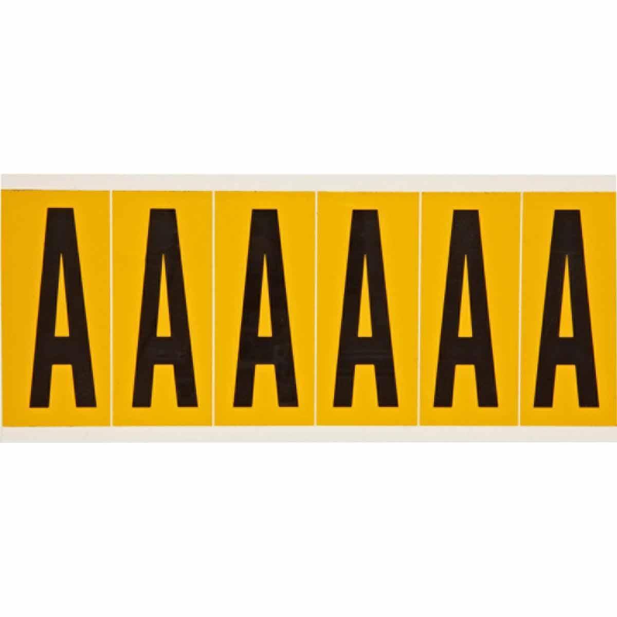 Brady® 1550-A Letters & Numbers