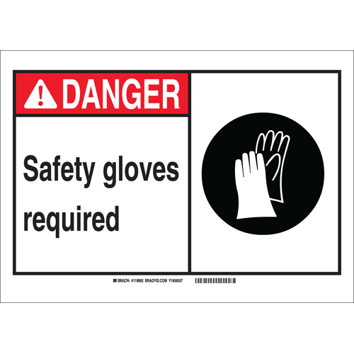 Brady® 119898 Accident Prevention Signs