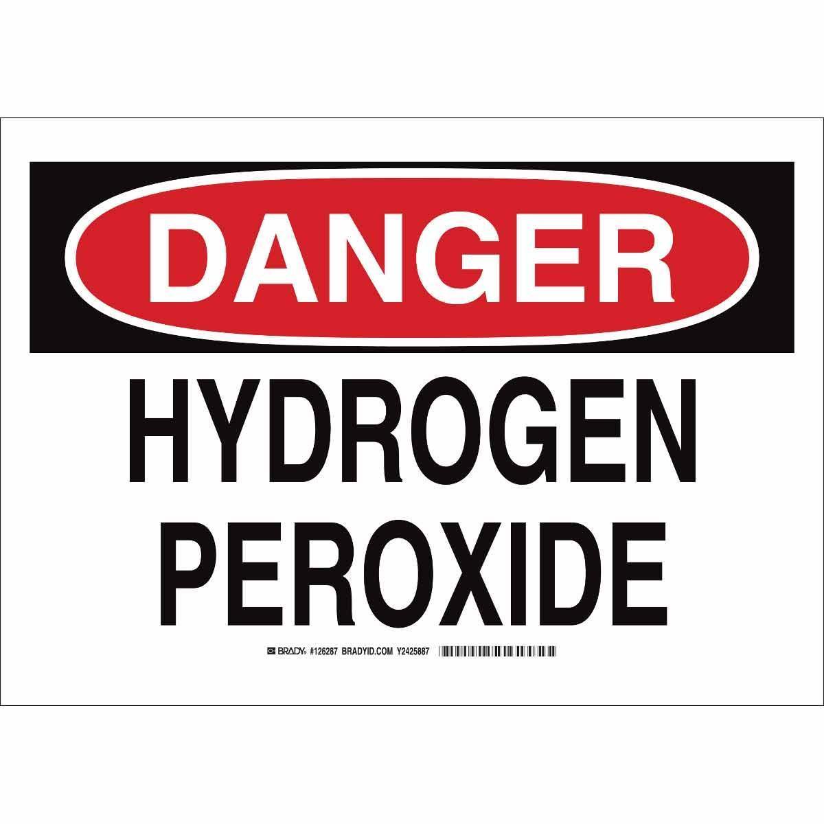 Brady® 126284 Chemical & Hazardous Material Signs