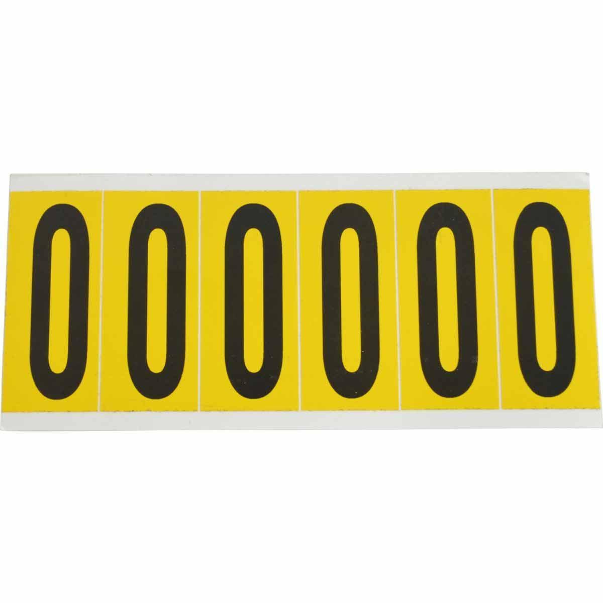 Brady® 1550-O Letters & Numbers