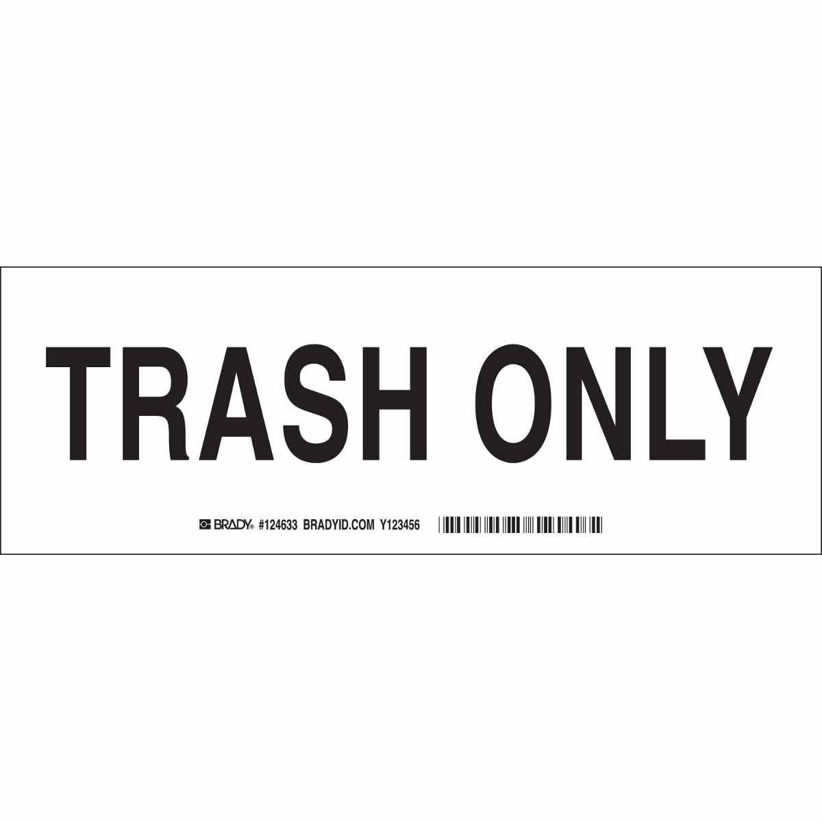 Brady® 124632 Office & Facility Signs