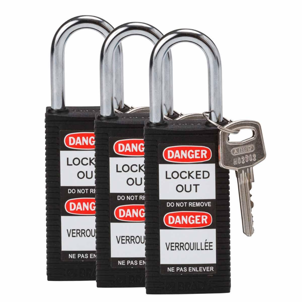 Brady® 123419 Lockout Padlocks