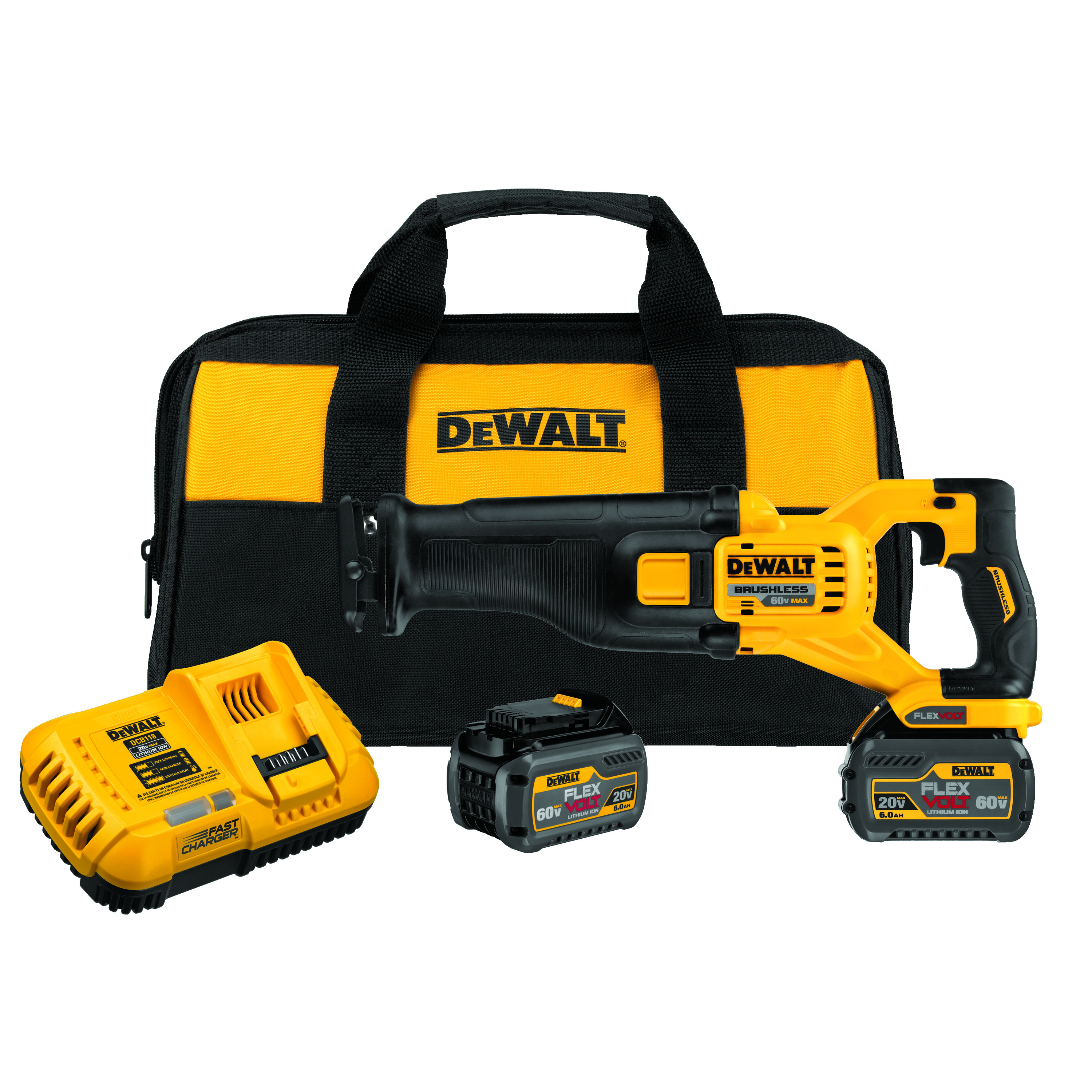 DeWALT® DCS388T2 Cordless Reciprocating Saws