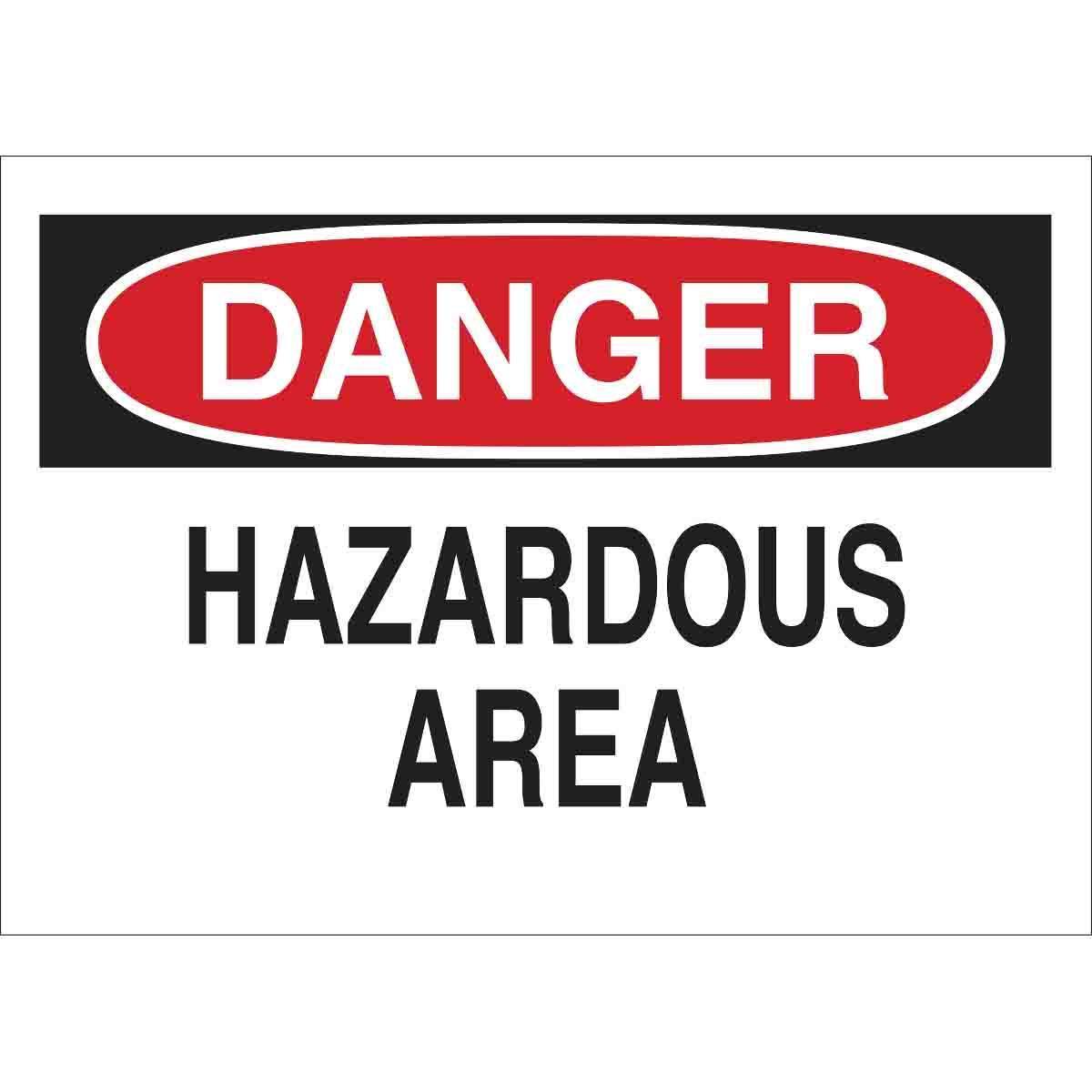 Brady® 41314 Chemical & Hazardous Material Signs