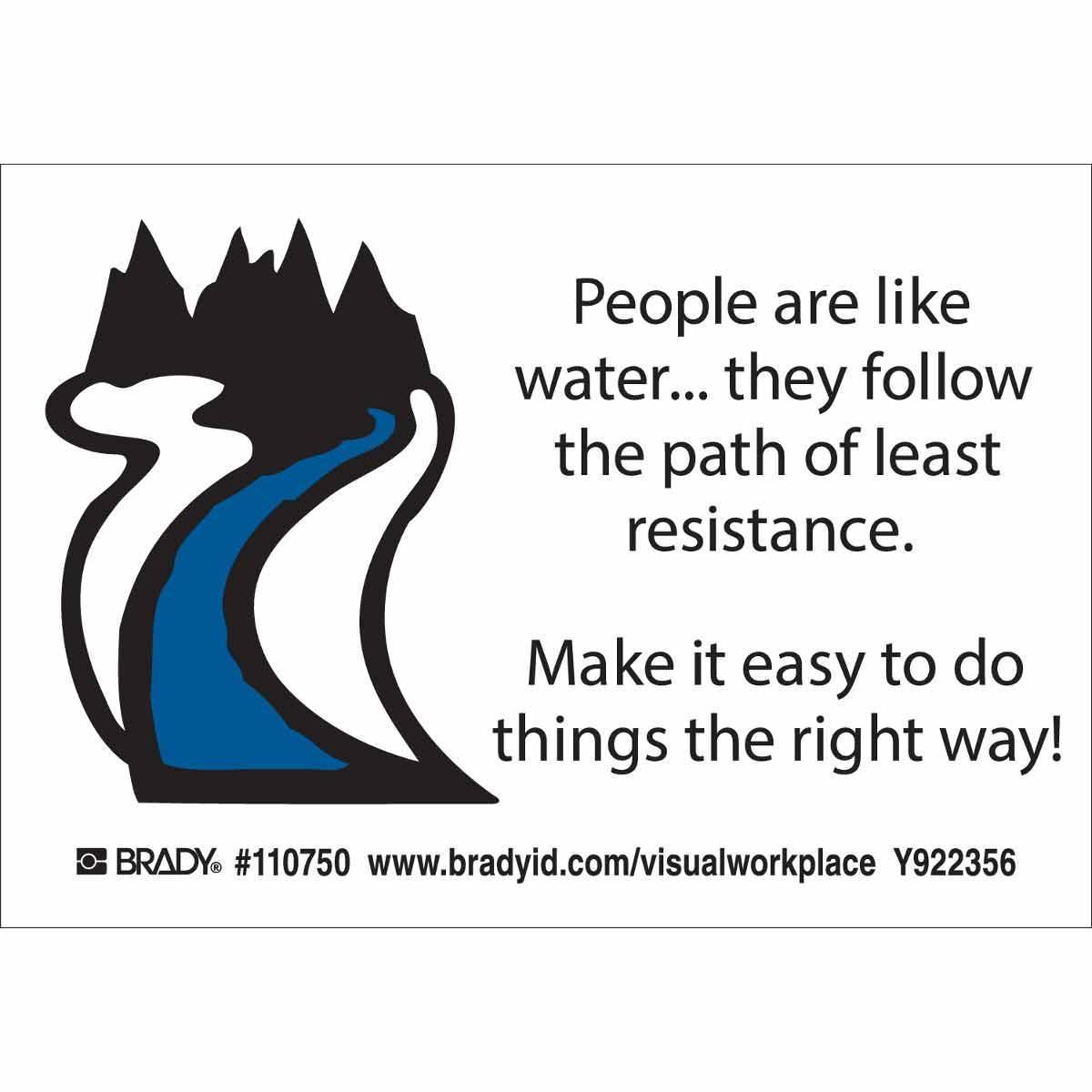 Brady® 110750 Safety & Facility Labels