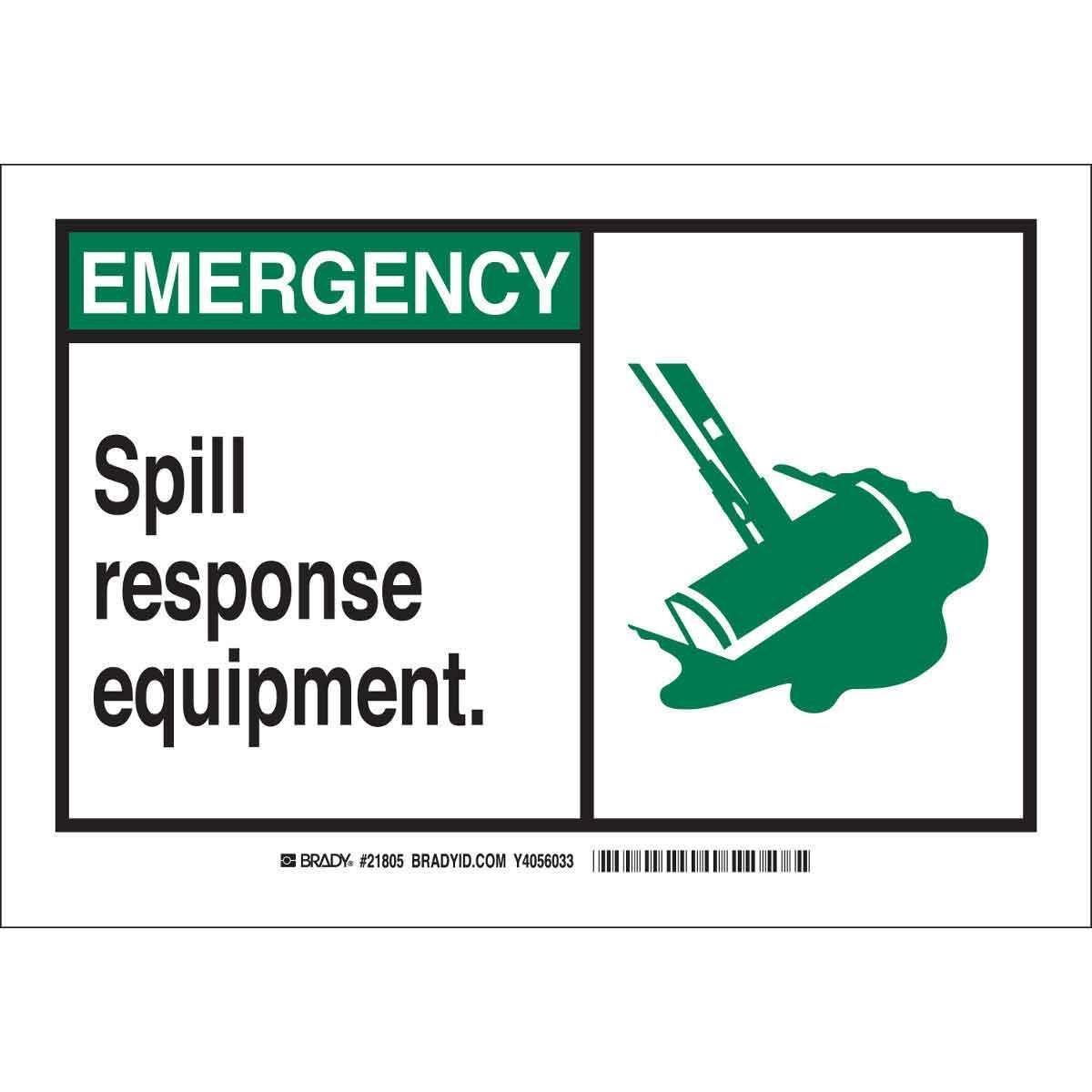 Brady® 62817 Accident Prevention Signs