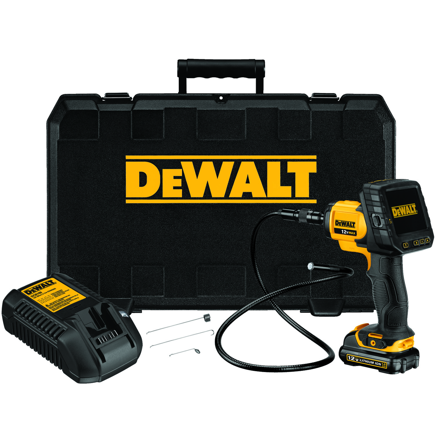DeWALT® DCT411S1 Inspection Cameras & Video Borescopes
