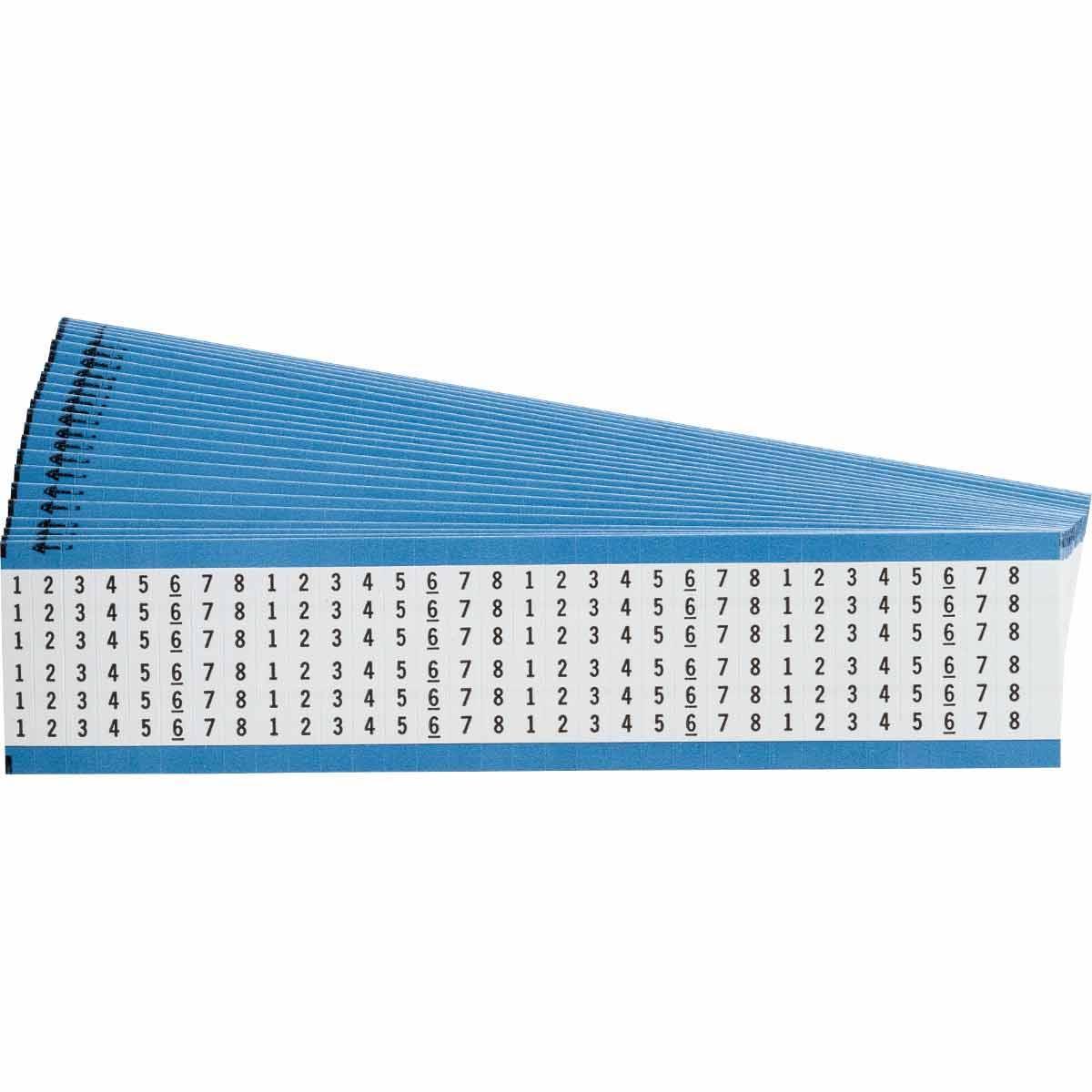 Brady® WM-1-8-PK Wire Marker Cards