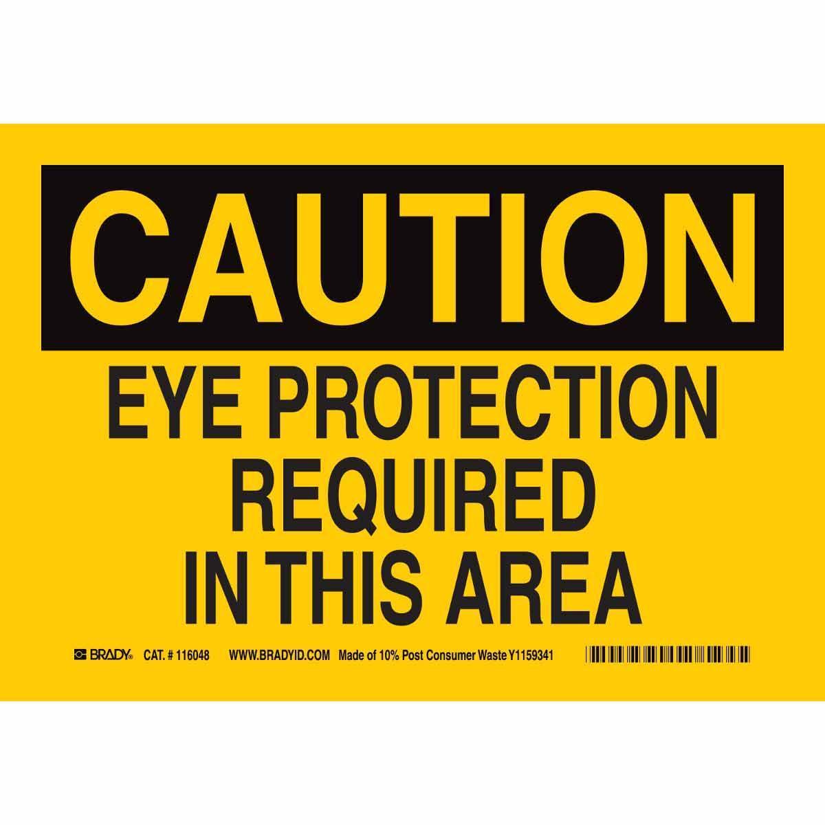 Brady® 118269 Accident Prevention Signs