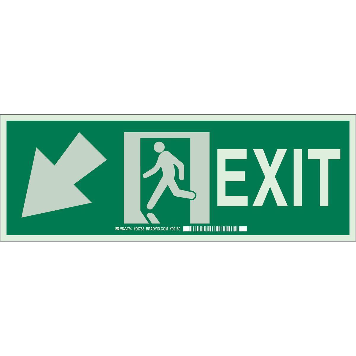 Brady® 90921 Fire, Emergency, Exit & First Aid Signs