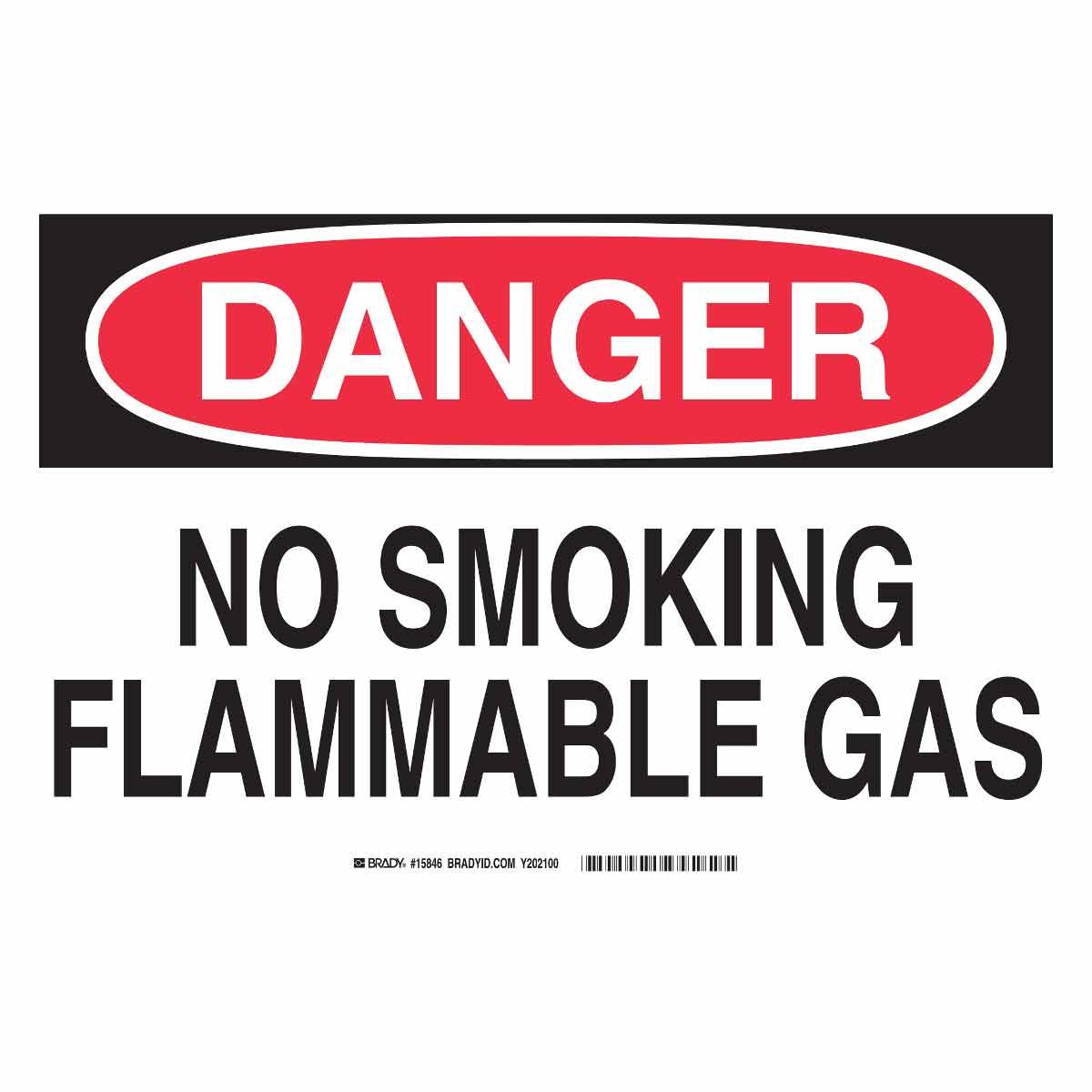 Brady® 15846 No Smoking & Restricted Activity Signs