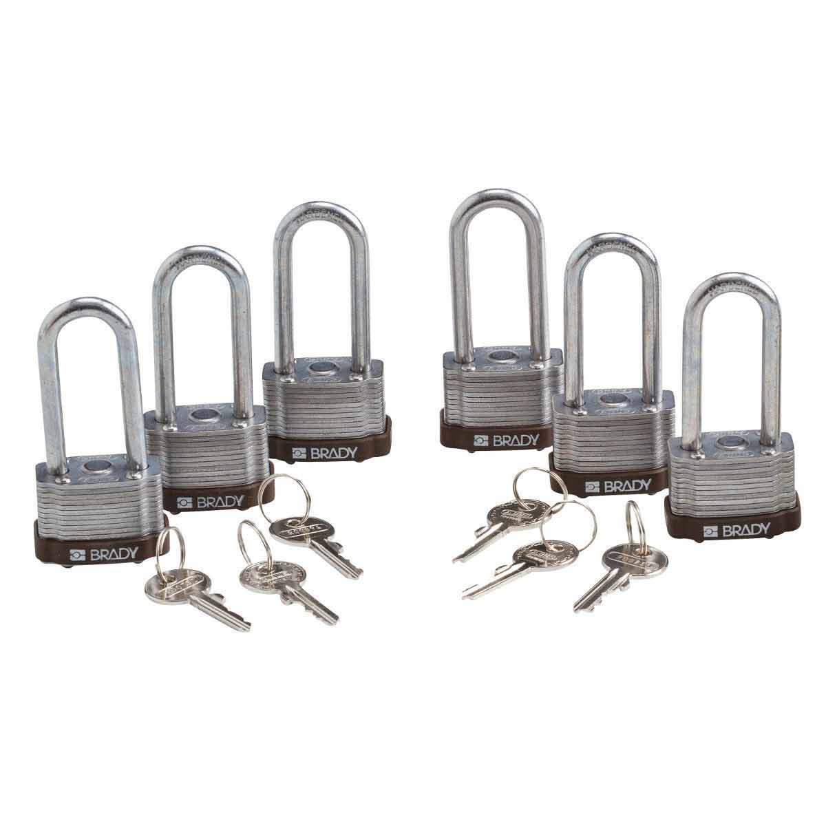 Brady® 123282 Lockout Padlocks