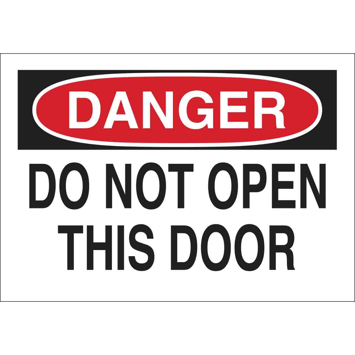 Brady® 22525 Access & Security Signs