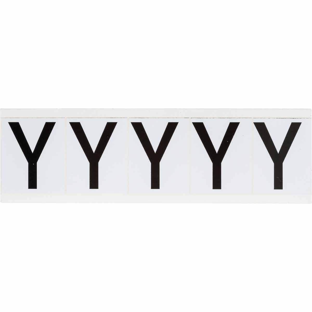 Brady® 9714-Y Letters & Numbers