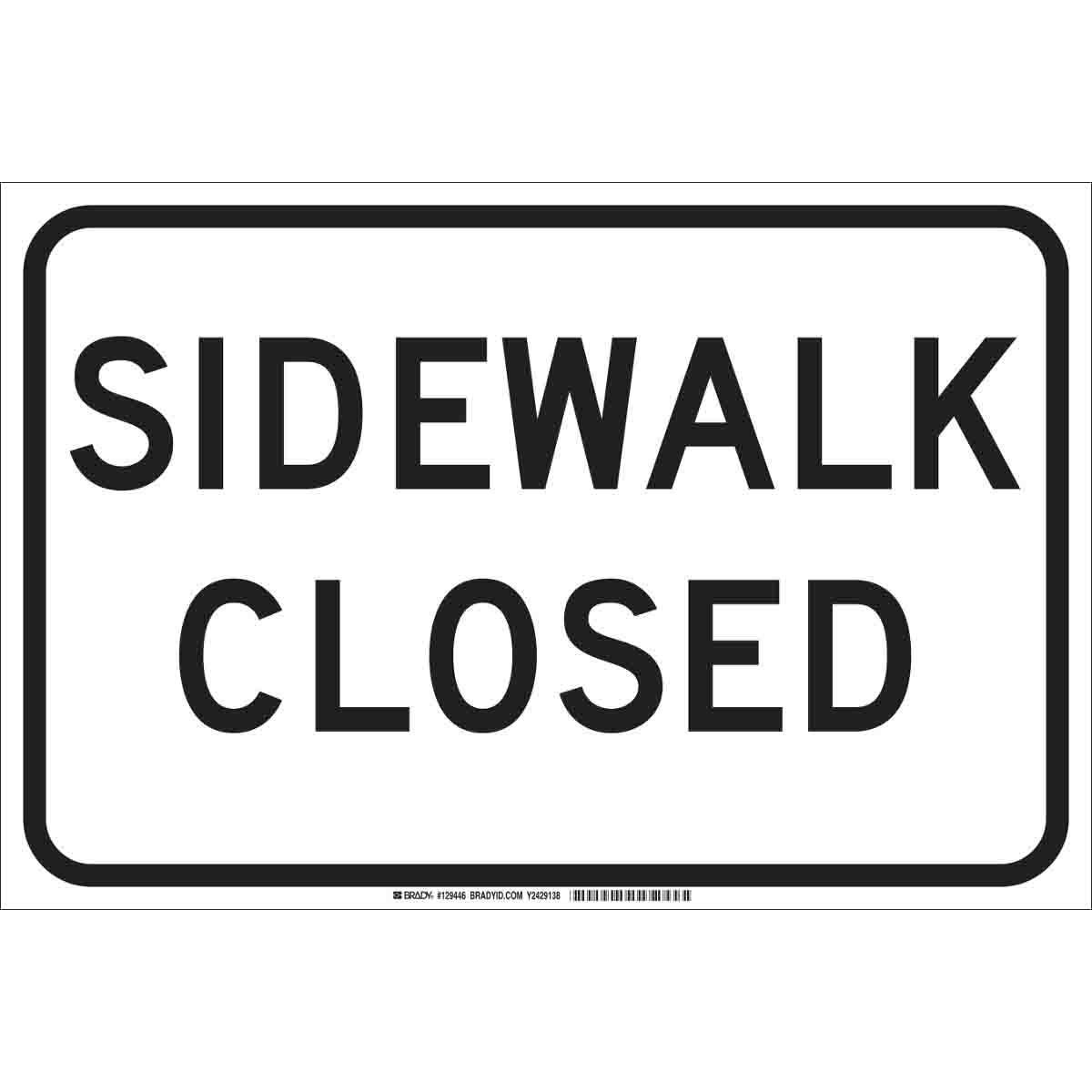 Brady® 129445 Parking & Traffic Signs