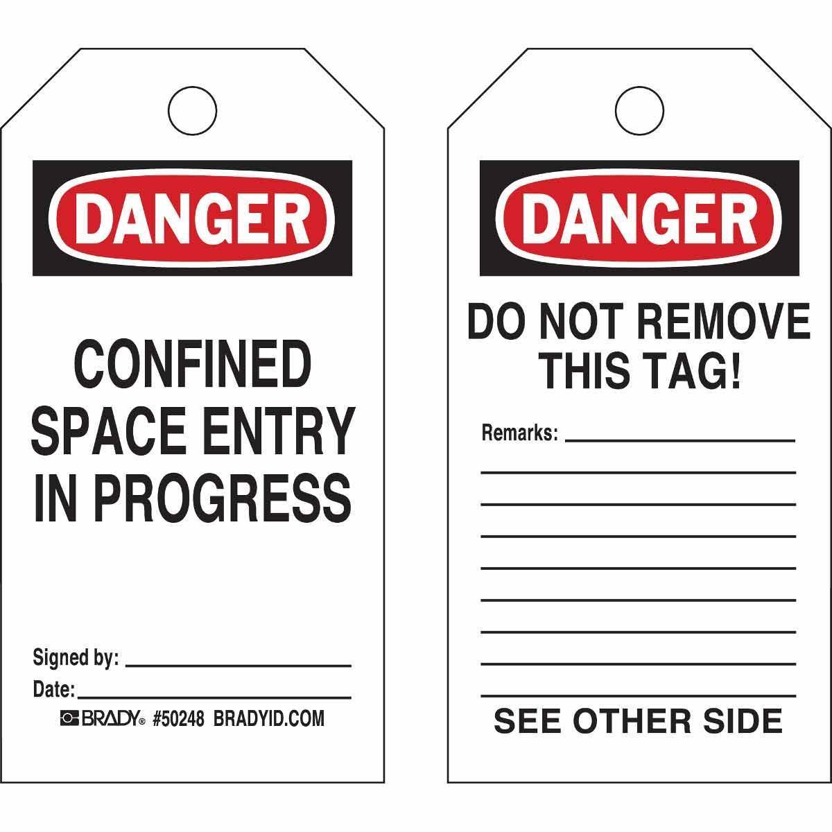 Brady® 50248 Safety & Facility Tags