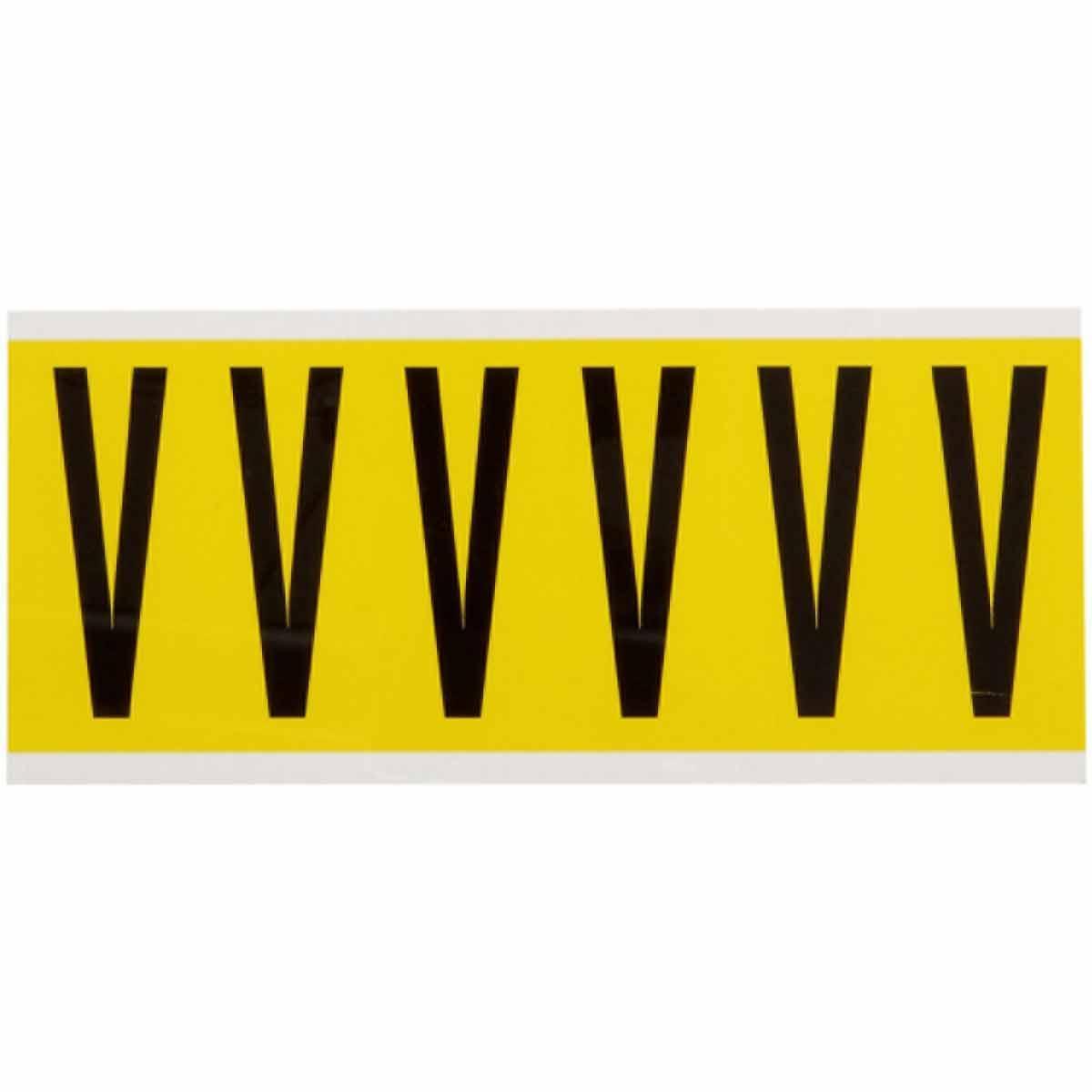 Brady® 3450-V Letters & Numbers