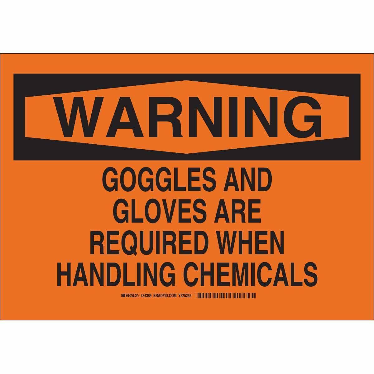 Brady® 34389 Accident Prevention Signs