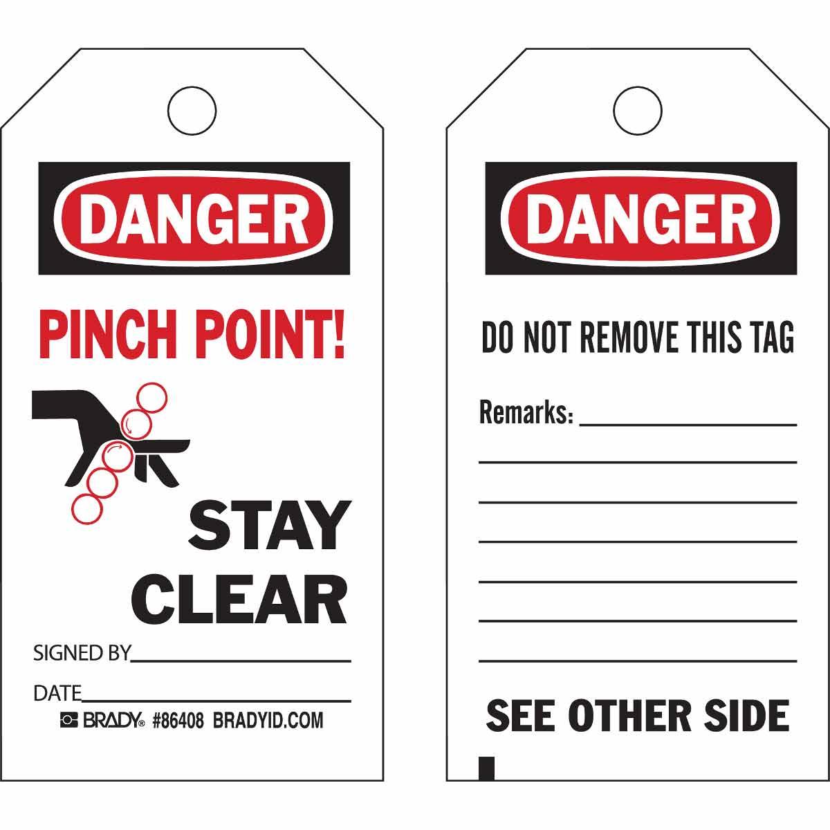 Brady® 86469 Safety & Facility Tags