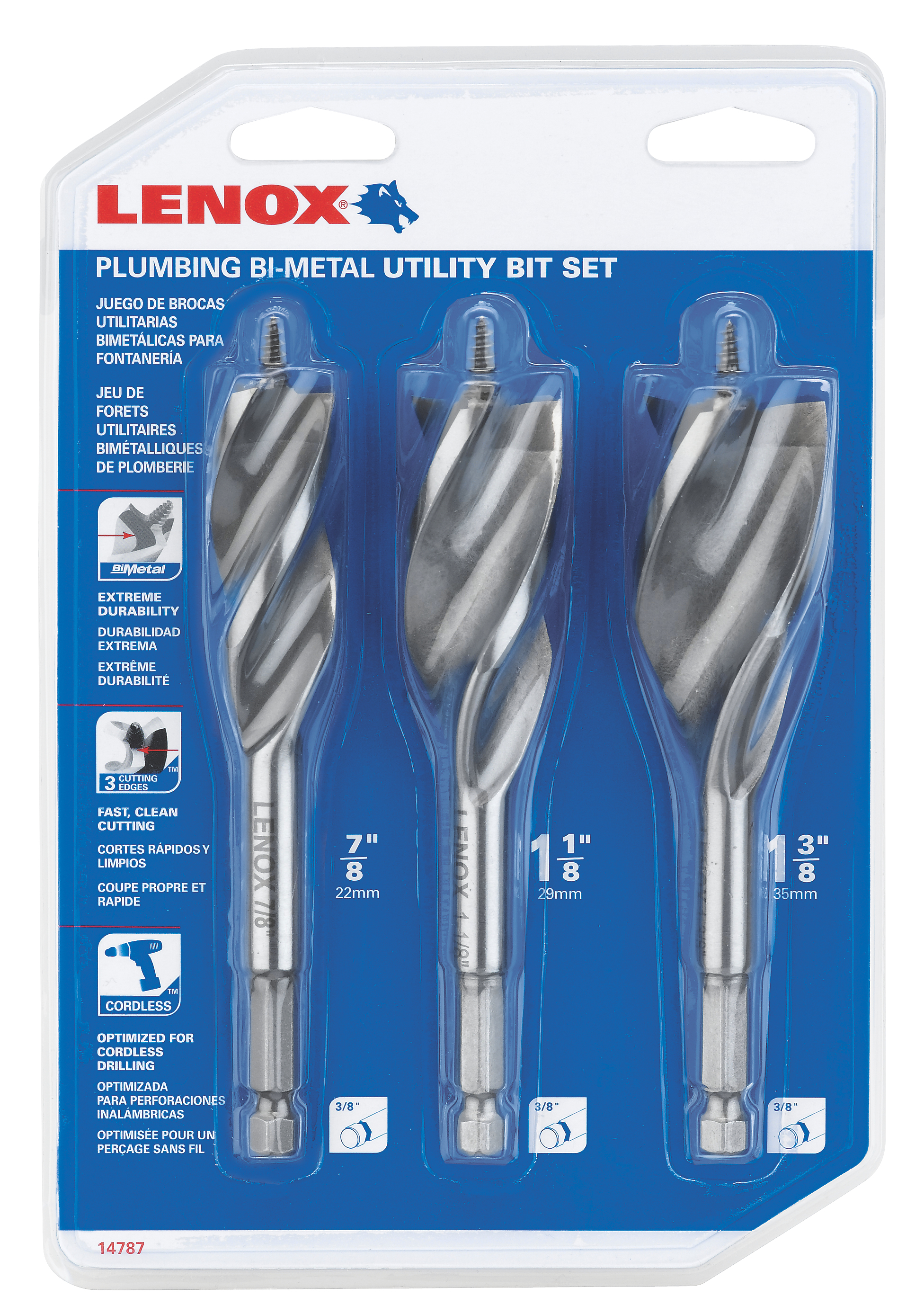 Lenox® 14787300PS Drill Bit Sets