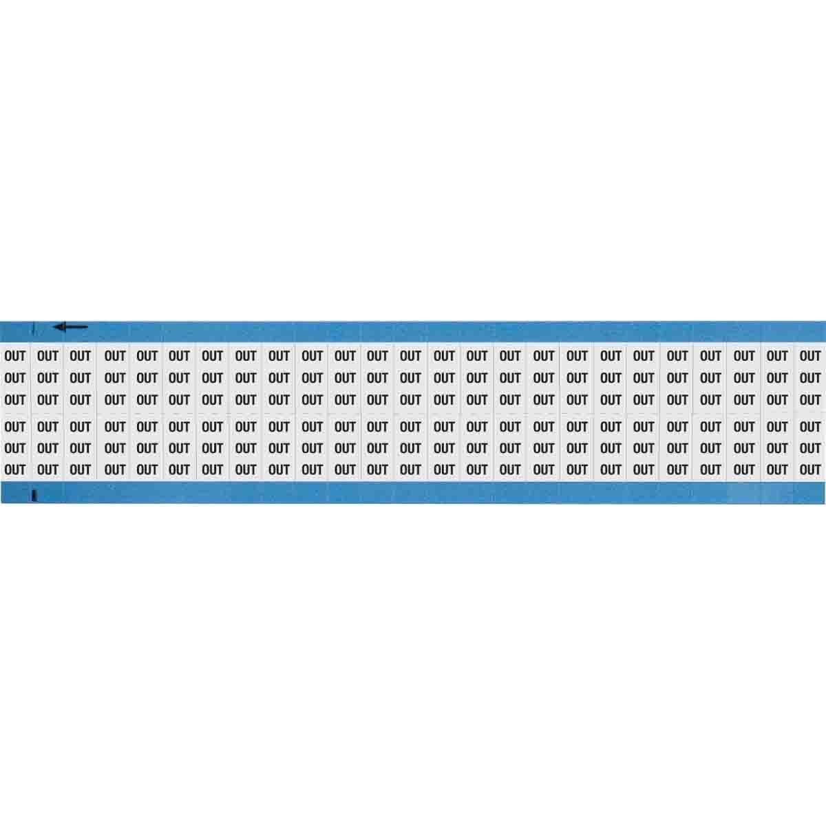 Brady® WM-OUT-SC-PK Wire Marker Cards