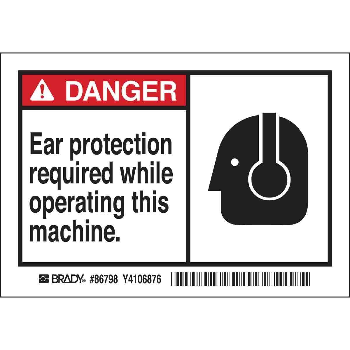 Brady® 86798 Safety & Facility Labels