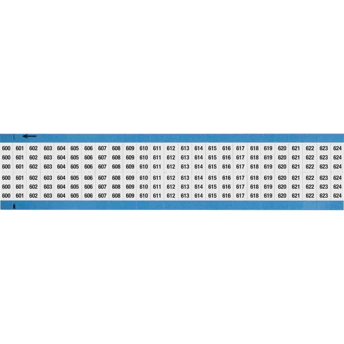 Brady® WM-600-624-SC-PK Wire Marker Cards
