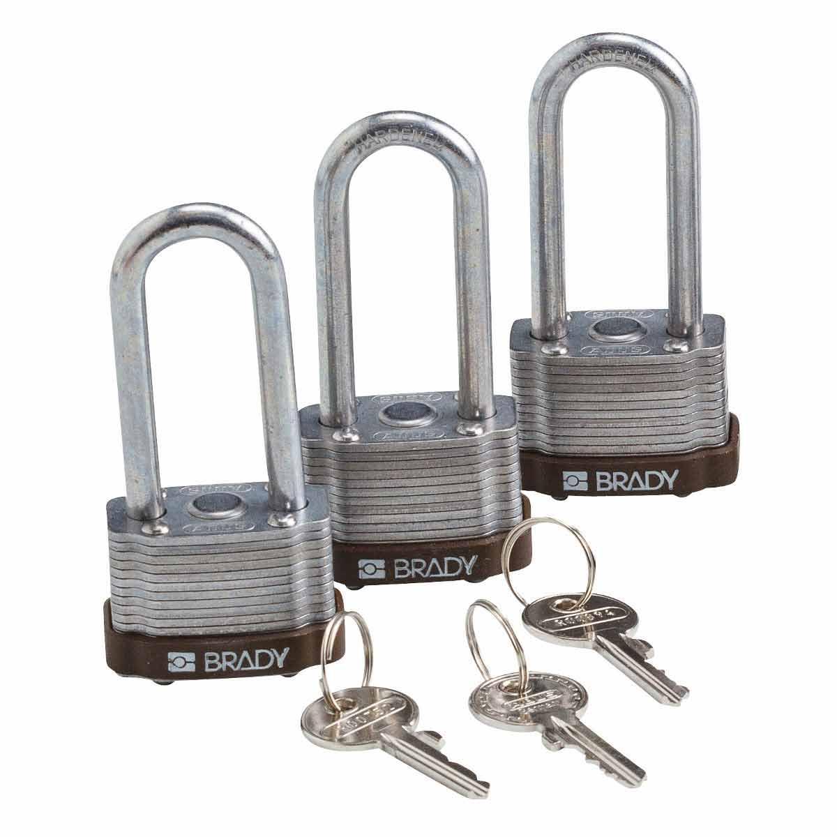 Brady® 123276 Lockout Padlocks