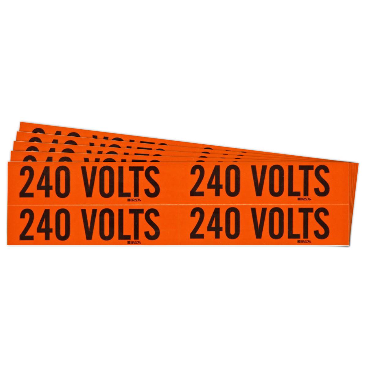 Brady® 152354 Conduit & Voltage Markers