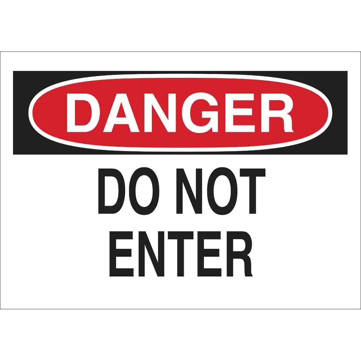 Brady® 40997 Access & Security Signs