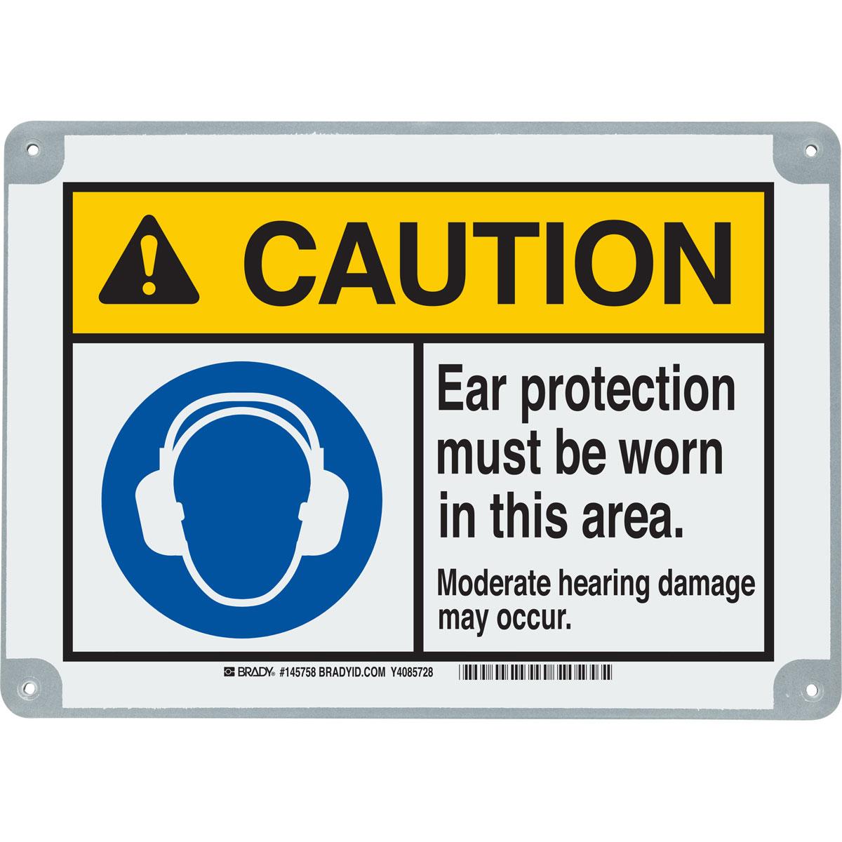 Brady® 145758 Accident Prevention Signs