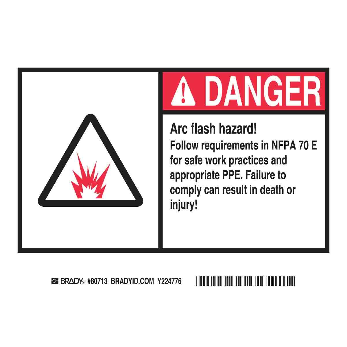 Brady® EL-3 Safety & Facility Labels