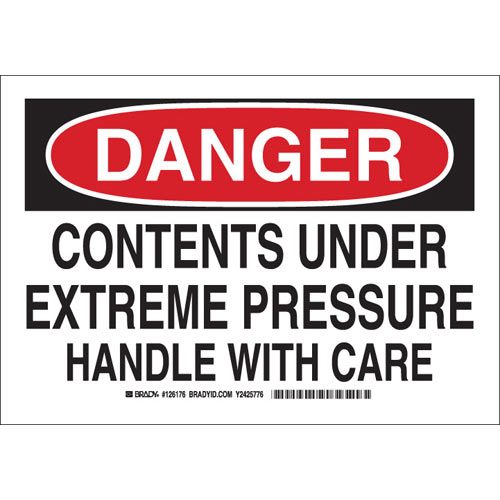 Brady® 126177 Chemical & Hazardous Material Signs