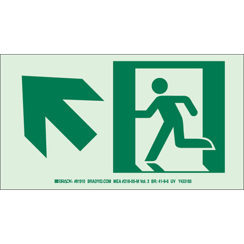 Brady® 114690 Fire, Emergency, Exit & First Aid Signs